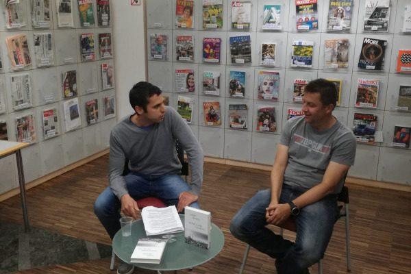 Literarni večer s Samom Rugljem