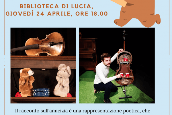 “Storia sull’amicizia”, fiaba teatrale con musica e marionette