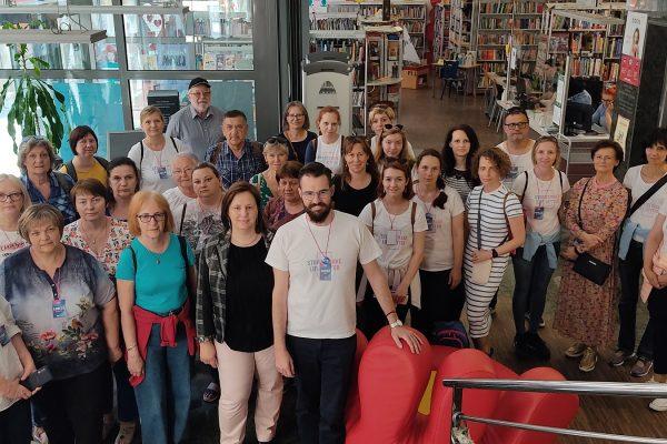Strokovni obisk piranske knjižnice