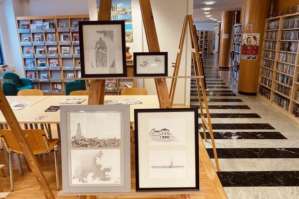 Razstava Gaje Lapajne Stanič – Ilustracije haiku poezije