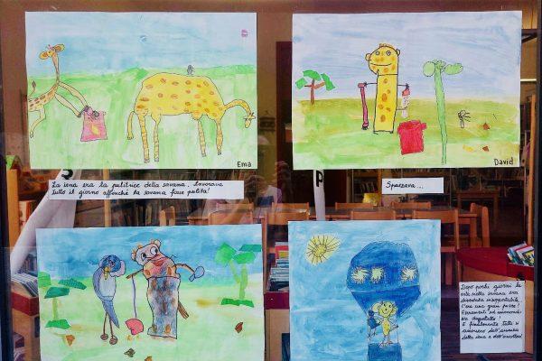 Razstava: Ilustracije ekološke pravljice – otroci vrtca La Coccinella
