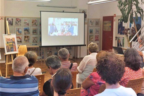 Odprtje razstave Film v Piranu obudilo prijetna nostalgična občutja