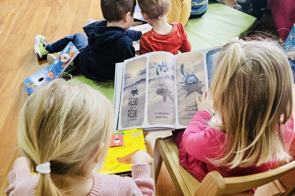 Vrtčevskim otrokom predstavili našega največjega pesnika