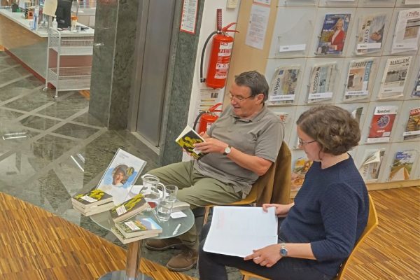 Piran v avstrijskem kriminalnem romanu – literarni večer z Beppom Beyerlom