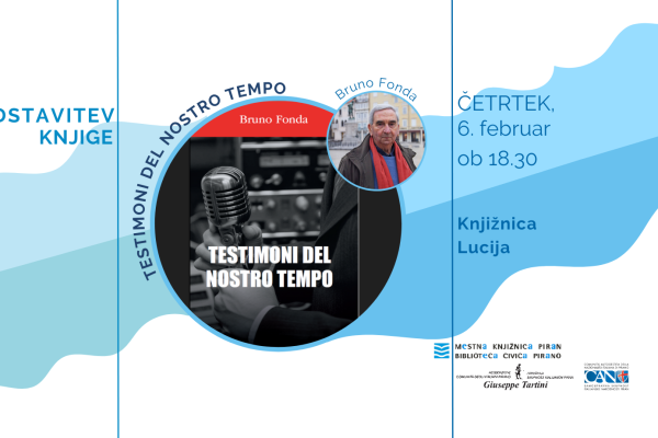 Predstavitev knjige: Testimoni del nostro tempo, Bruno Fonda