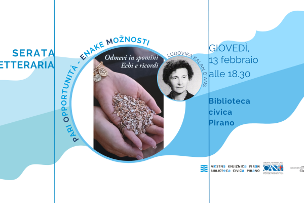 Serata letterario con l’associazione POEM, Ludovika Kalan D’Ans