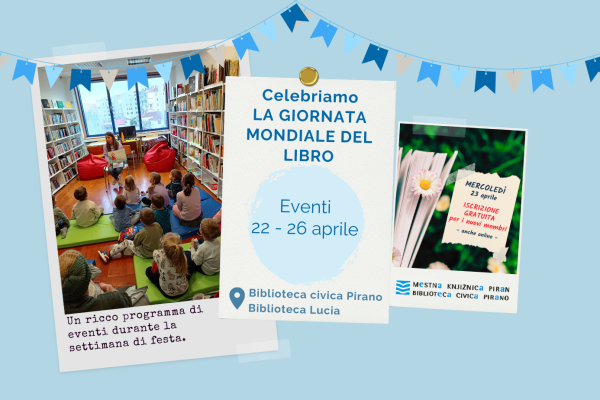 Gli eventi alla Giornata mondiale del libro
