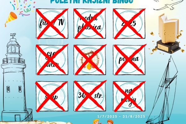 Zaključek poletnega knjižnega binga